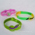 Promotionnel Bracelet Silicone, bracelet silicone réglable, bracelet